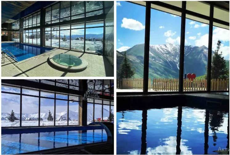 Crystal Deluxe, Four Seasons F2, New Gudauri Apartment Bagian luar foto